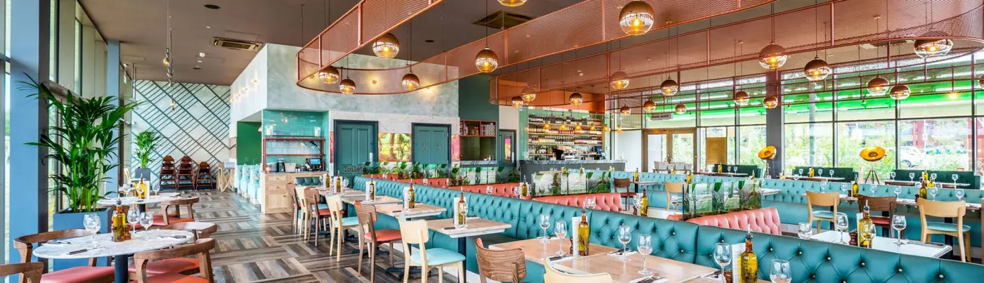Wildwood Rushden Lakes: Savory Italian dishes amidst picturesque lake views