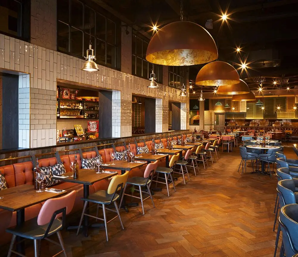 Cosy interior of Wildwood Whiteley restaurant with inviting ambiance