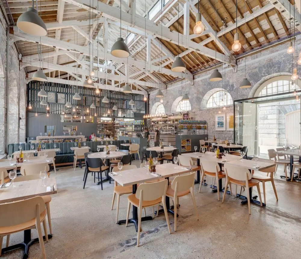 Inside beautiful Wildwood Plymouth Royal William Yard